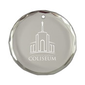 USC Trojans LA Memorial Coliseum Engraved Ornament